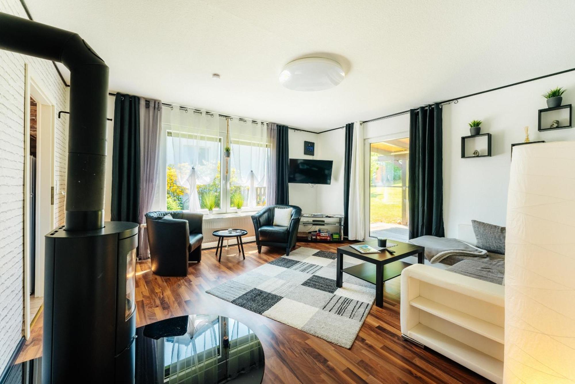 Ferienhaus Peggy Mit Klimaanlage In Den Bergen Walkenried Esterno foto