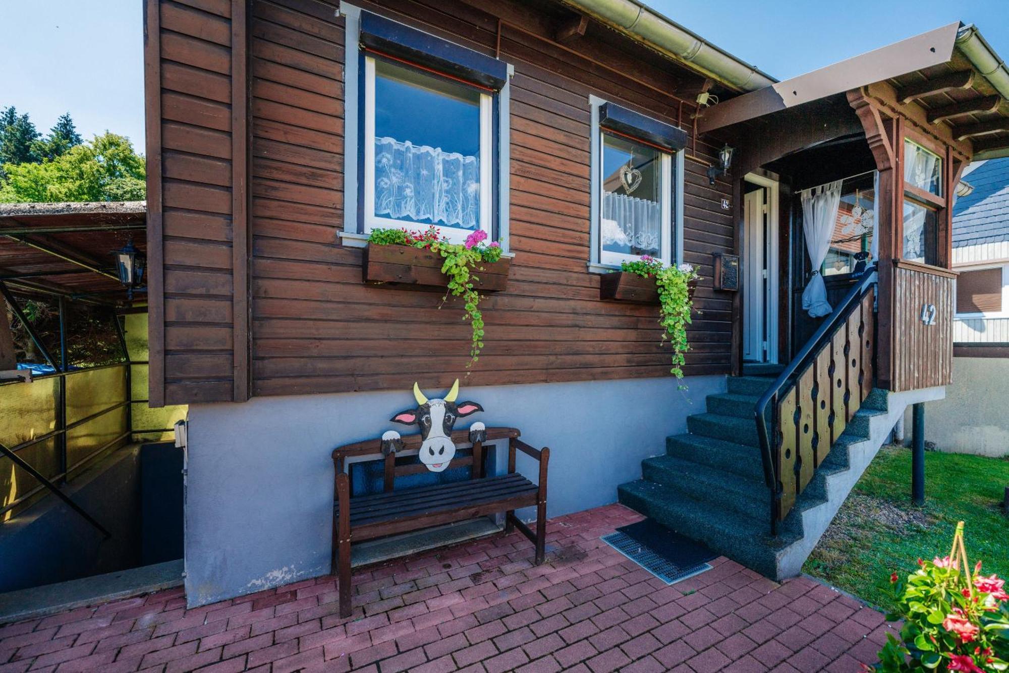 Ferienhaus Peggy Mit Klimaanlage In Den Bergen Walkenried Esterno foto