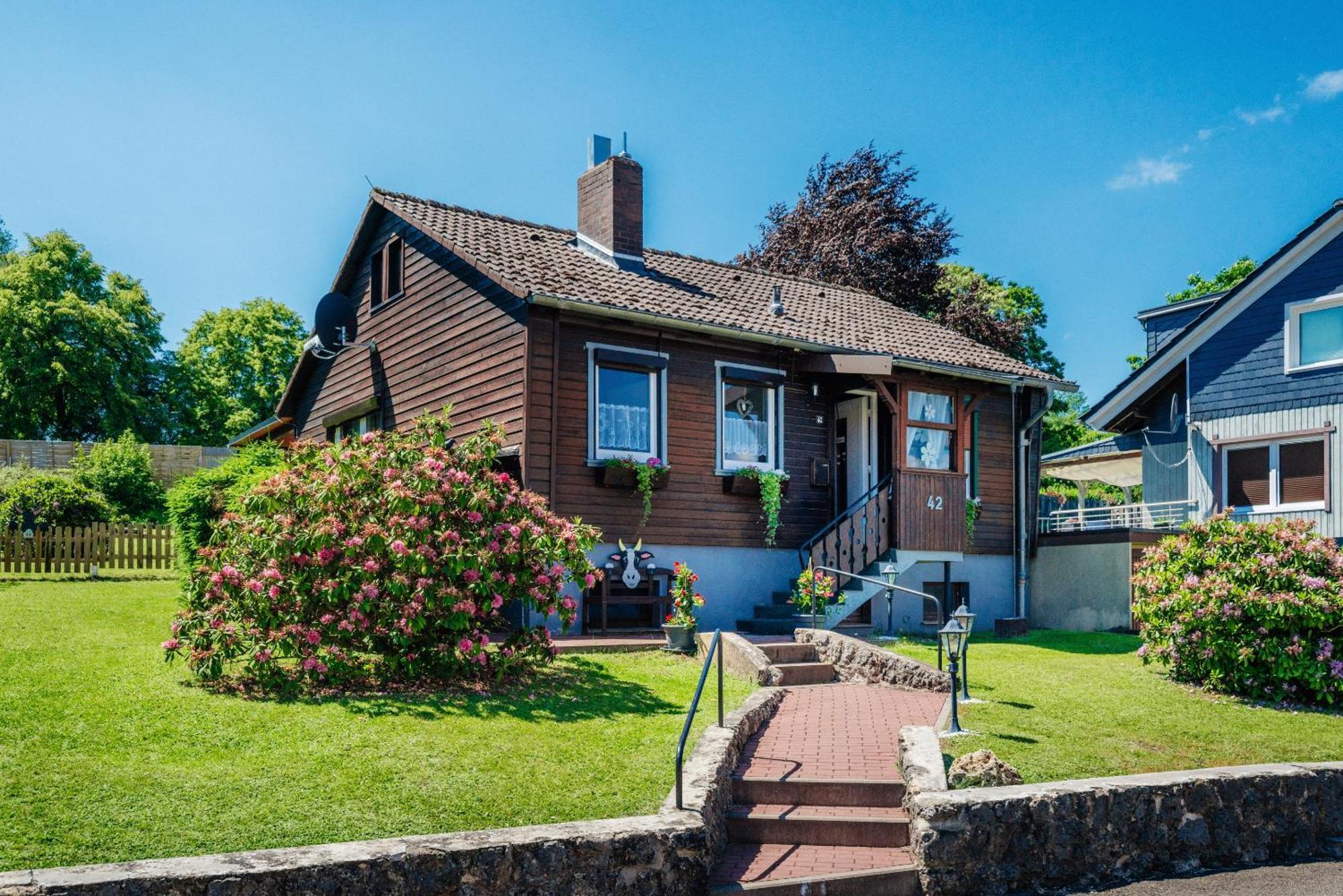 Ferienhaus Peggy Mit Klimaanlage In Den Bergen Walkenried Esterno foto