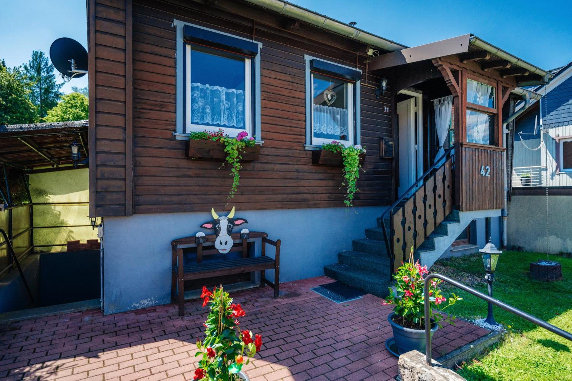 Ferienhaus Peggy Mit Klimaanlage In Den Bergen Walkenried Esterno foto