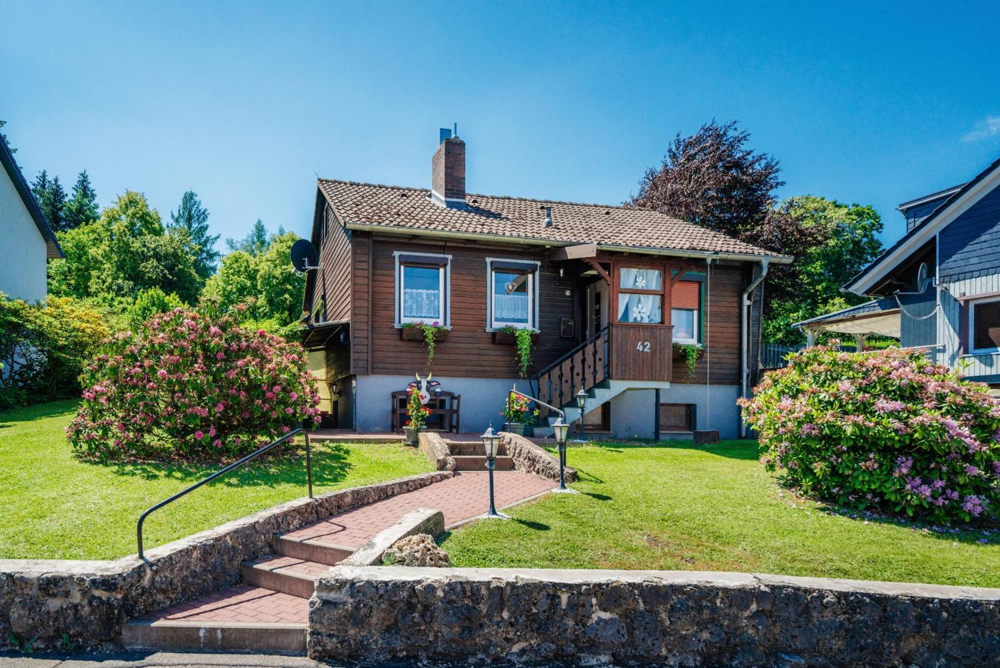 Ferienhaus Peggy Mit Klimaanlage In Den Bergen Walkenried Esterno foto